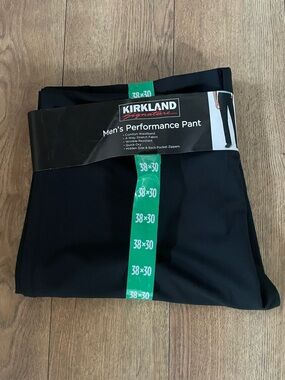 Kirkland Signature Men's Performance Pant, Black